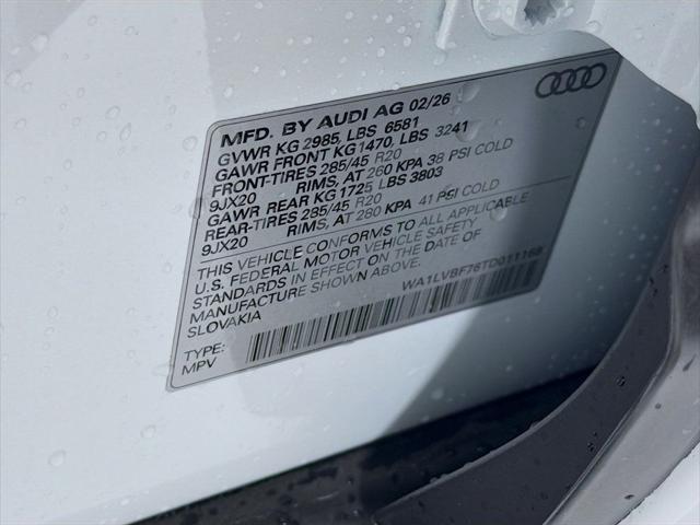 2026 Audi Q7 Premium Plus 55 TFSI quattro
