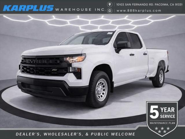 2022 Chevrolet Silverado 1500 2WD Double Cab Standard Bed WT for sale in Pacoima, CA