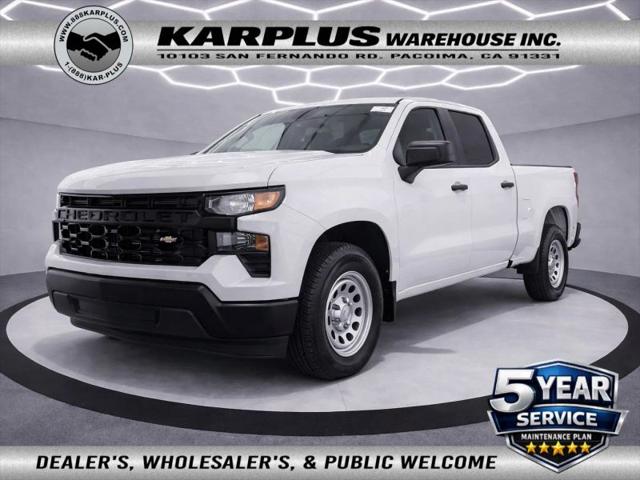 2022 Chevrolet Silverado 1500 2WD Double Cab Standard Bed WT for sale in Pacoima, CA