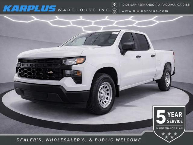 2022 Chevrolet Silverado 1500 2WD Double Cab Standard Bed WT for sale in Pacoima, CA