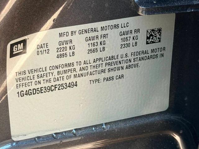 2012 Buick LaCrosse Premium 1 Group