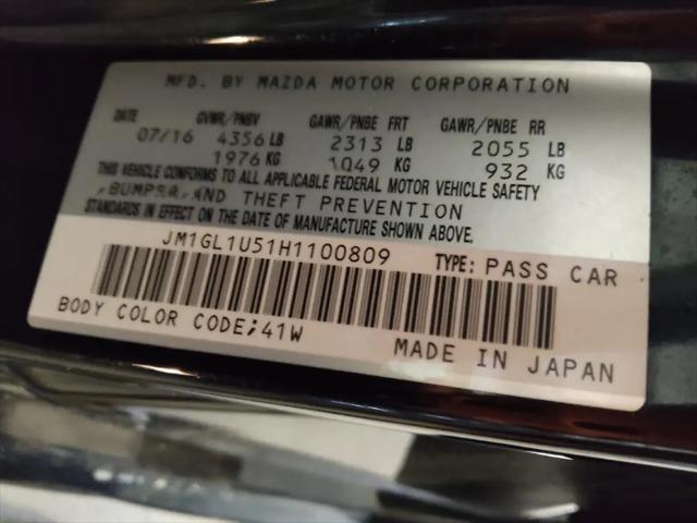 2017 Mazda Mazda6 Sport