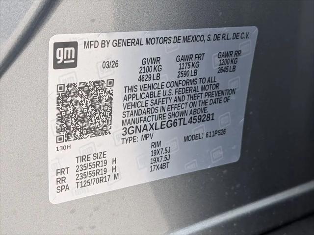 2026 Chevrolet Equinox FWD RS