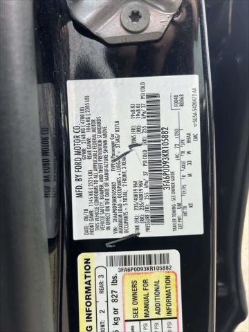 2019 Ford Fusion Titanium