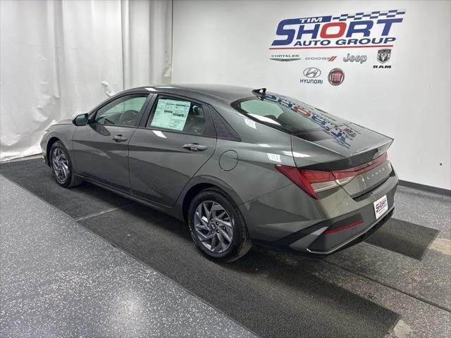 2026 Hyundai Elantra Hybrid Blue