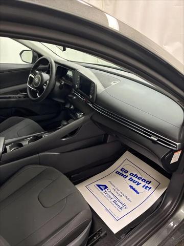 2026 Hyundai Elantra Hybrid Blue
