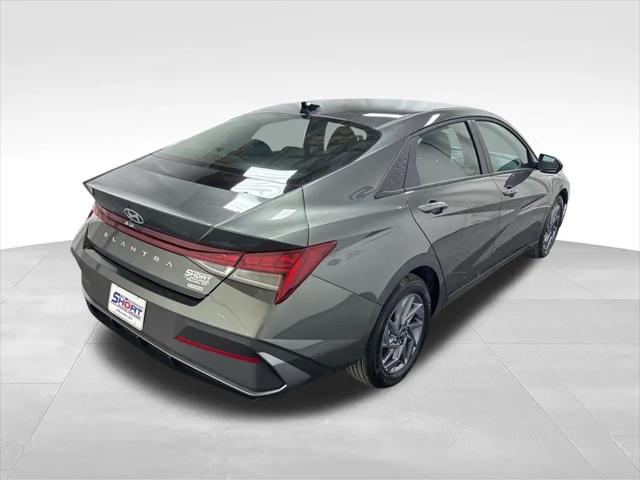 2026 Hyundai Elantra Hybrid Blue