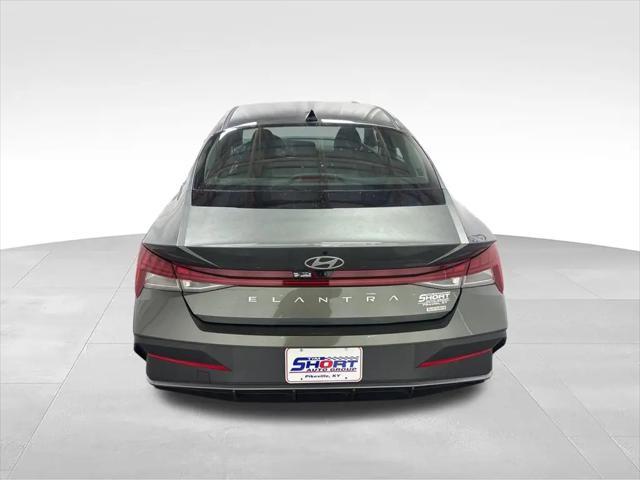 2026 Hyundai Elantra Hybrid Blue