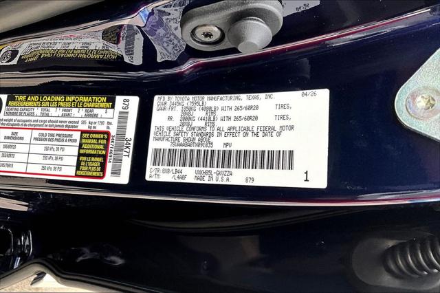 2026 Toyota Sequoia 1794 Edition