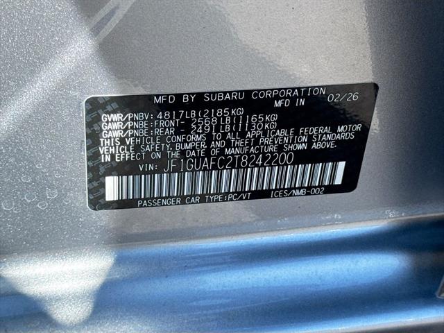 2026 Subaru Impreza Sport