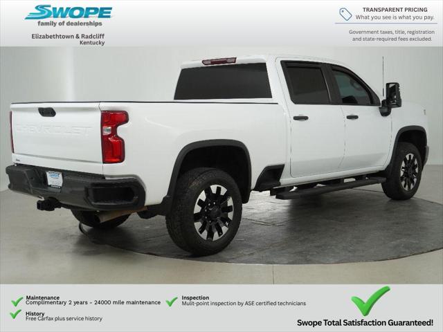 2020 Chevrolet Silverado 2500HD 4WD Crew Cab Standard Bed Custom