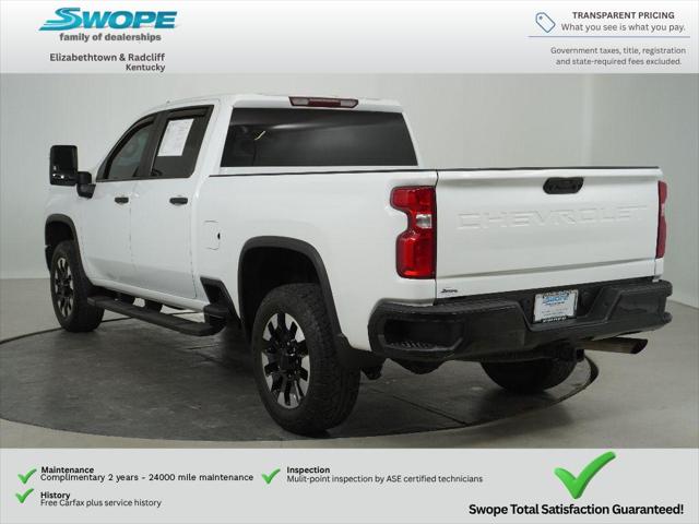 2020 Chevrolet Silverado 2500HD 4WD Crew Cab Standard Bed Custom