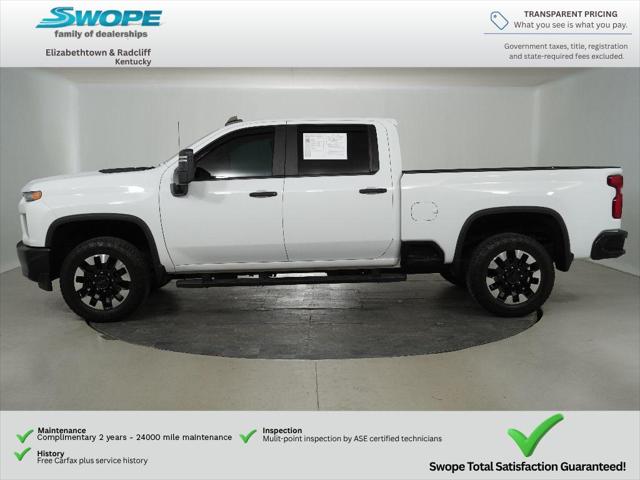 2020 Chevrolet Silverado 2500HD 4WD Crew Cab Standard Bed Custom