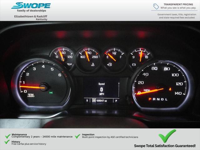 2020 Chevrolet Silverado 2500HD 4WD Crew Cab Standard Bed Custom