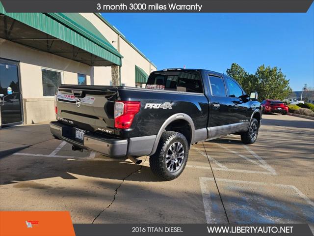 2016 Nissan Titan XD PRO-4X Diesel