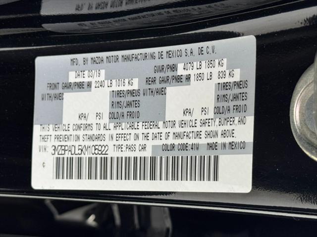 2019 Mazda Mazda3 Preferred Package
