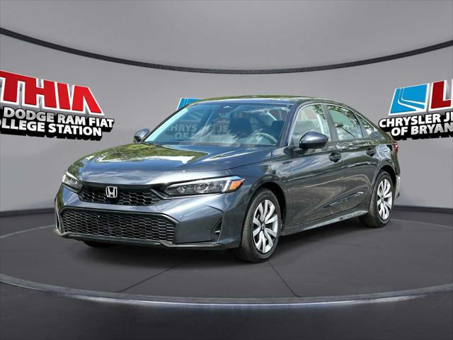 2025 Honda Civic LX for sale in Bryan, TX