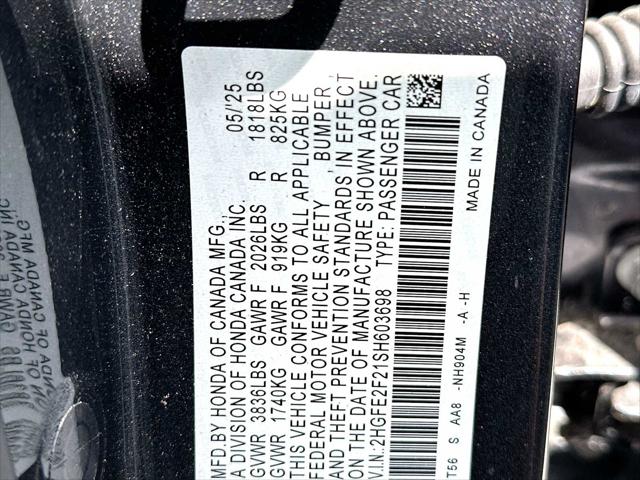 2025 Honda Civic LX