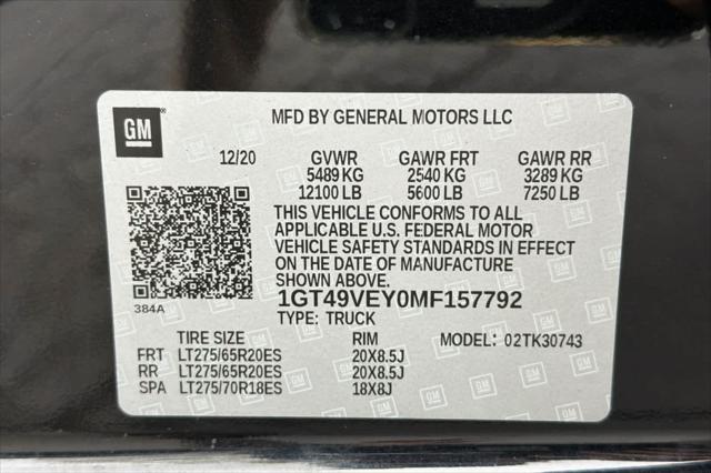 2021 GMC Sierra 3500HD 4WD Crew Cab Standard Bed AT4