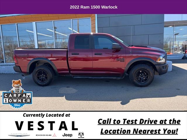 2022 Ram 1500 Classic Warlock Quad Cab 4x4 6'4" Box