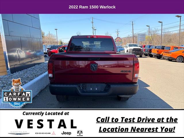 2022 Ram 1500 Classic Warlock Quad Cab 4x4 6'4" Box