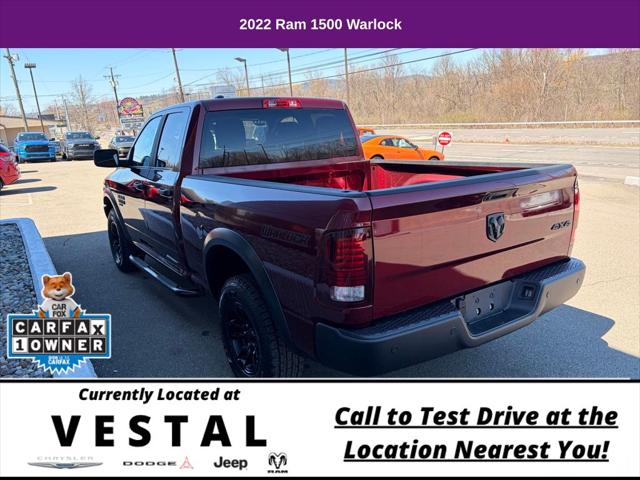 2022 Ram 1500 Classic Warlock Quad Cab 4x4 6'4" Box