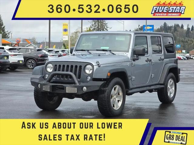 2014 Jeep Wrangler Unlimited Sport for sale in Aberdeen, WA