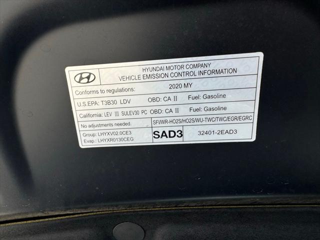 2020 Hyundai Elantra Value Edition