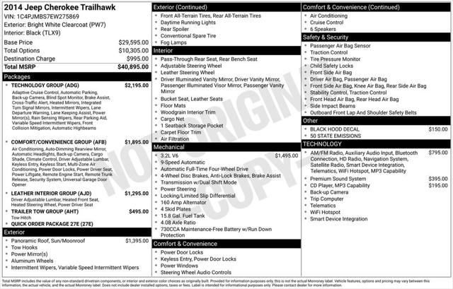 2014 Jeep Cherokee Trailhawk 2014 Jeep Cherokee Trailhawk