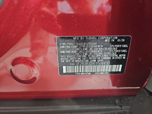 2026 Subaru Outback Touring XT