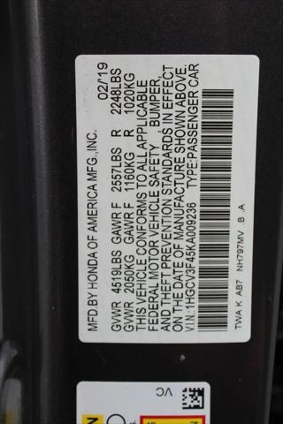 2019 Honda Accord Hybrid EX