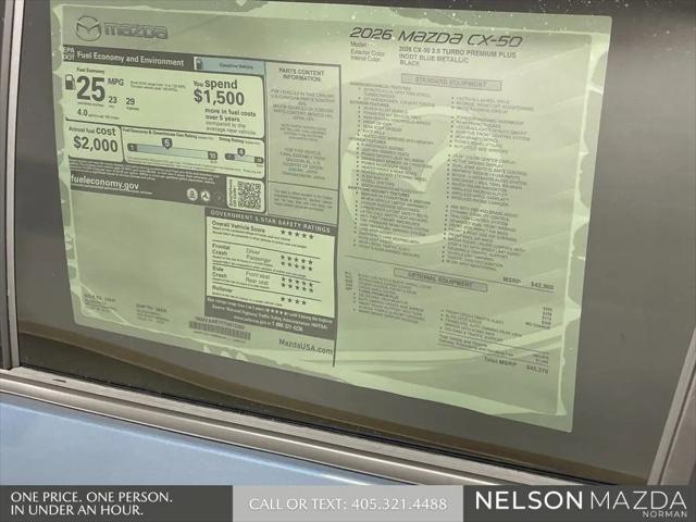 2026 Mazda CX-50 2.5 Turbo Premium Plus