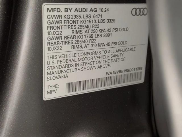 2025 Audi Q8 Premium Plus 55 TFSI quattro