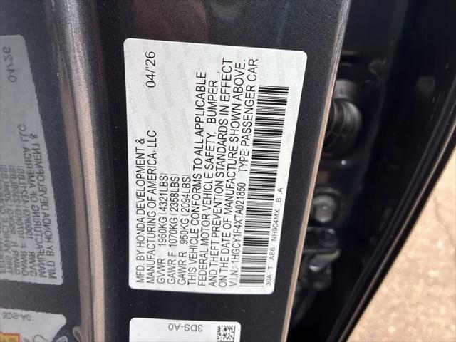 2026 Honda Accord Sedan SE
