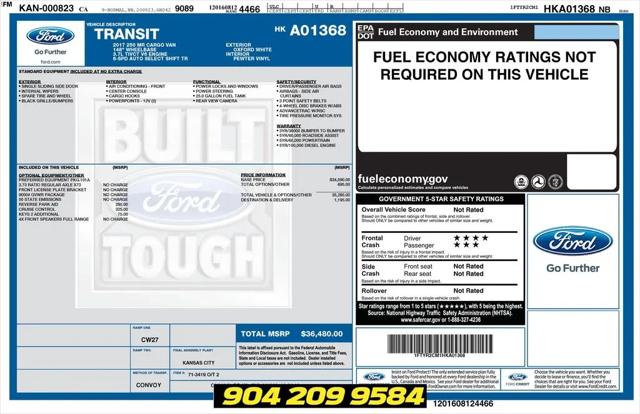 2017 Ford Transit T-250