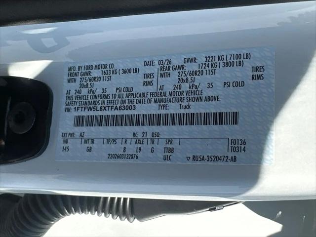 2026 Ford F-150 LARIAT