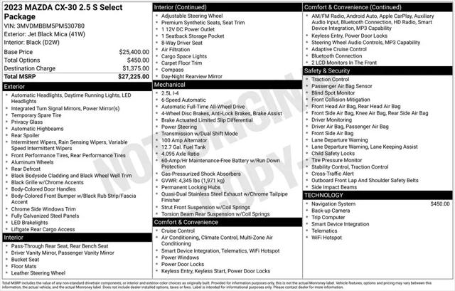 2023 Mazda CX-30 2.5 S Select