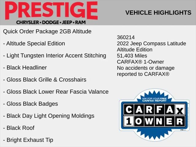 2022 Jeep Compass Altitude 4x4
