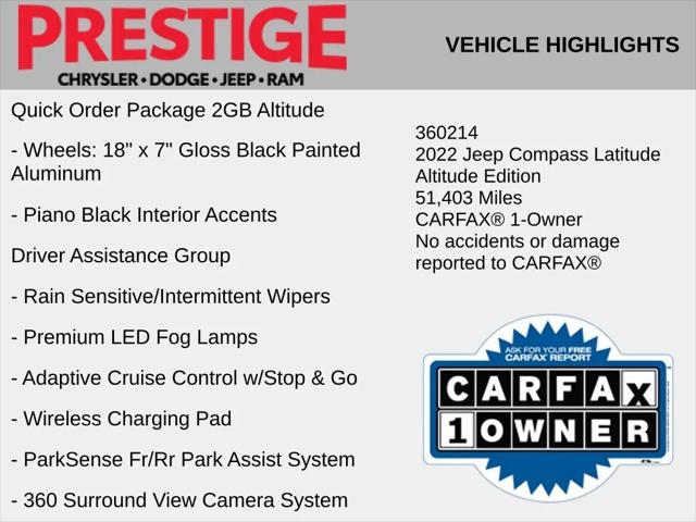 2022 Jeep Compass Altitude 4x4