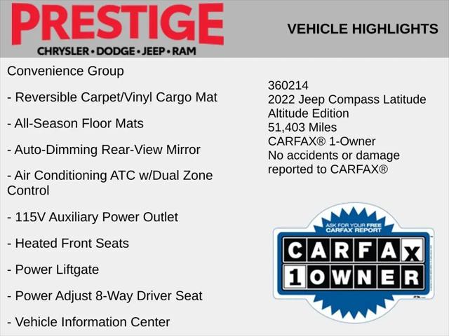 2022 Jeep Compass Altitude 4x4