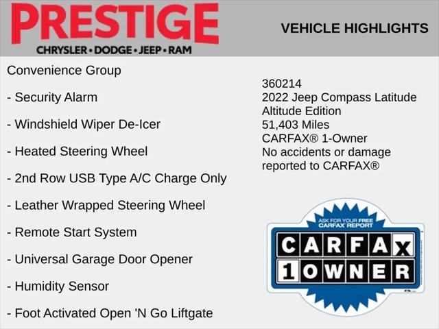 2022 Jeep Compass Altitude 4x4