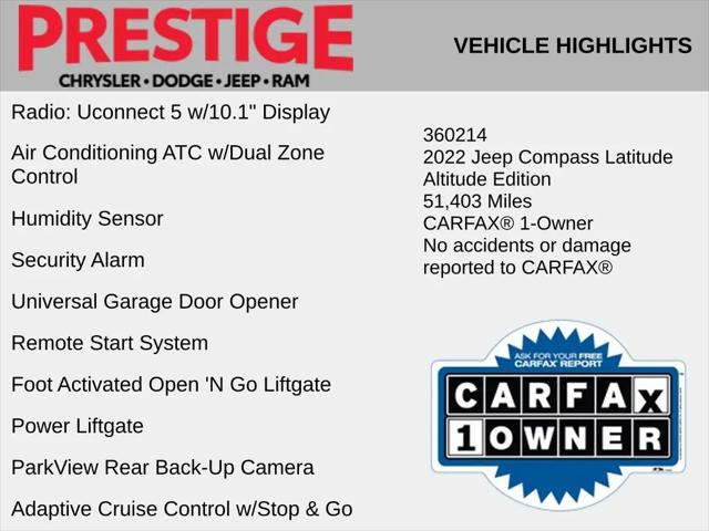 2022 Jeep Compass Altitude 4x4