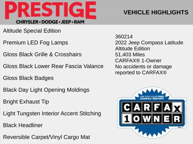2022 Jeep Compass Altitude 4x4