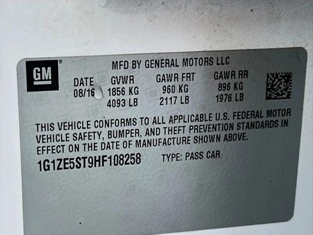 2017 Chevrolet Malibu 1LT