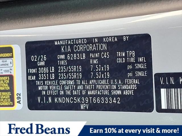 2026 Kia Carnival MPV EX