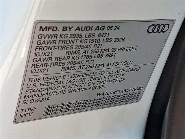 2024 Audi Q8 Prestige 55 TFSI quattro