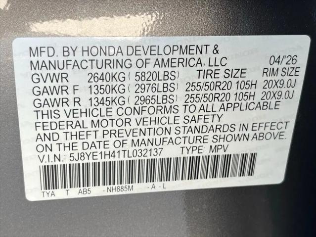 2026 Acura MDX Technology Package