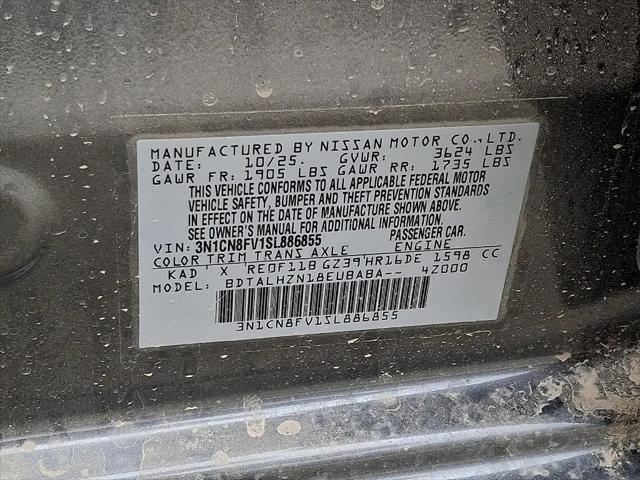 2025 Nissan Versa 1.6 SR