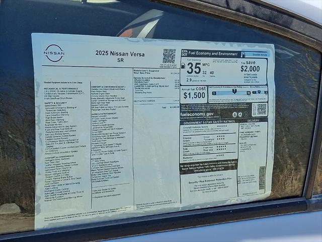 2025 Nissan Versa 1.6 SR
