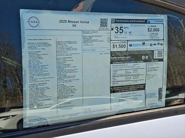 2025 Nissan Versa 1.6 SR